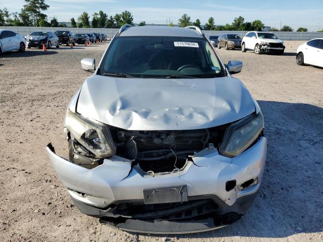 5N1AT2MT0EC758269 - 2014 NISSAN ROGUE S SILVER photo 5