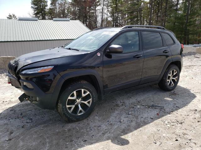 1C4PJMBS4GW335514 - 2016 JEEP CHEROKEE TRAILHAWK BLACK photo 1