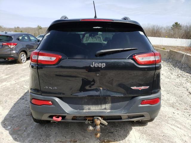 1C4PJMBS4GW335514 - 2016 JEEP CHEROKEE TRAILHAWK BLACK photo 6