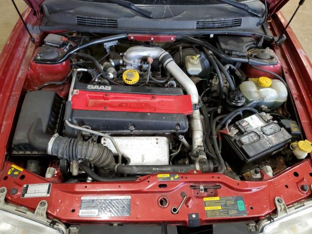 YS3DD78N8X7023891 - 1999 SAAB 9-3 S RED photo 11