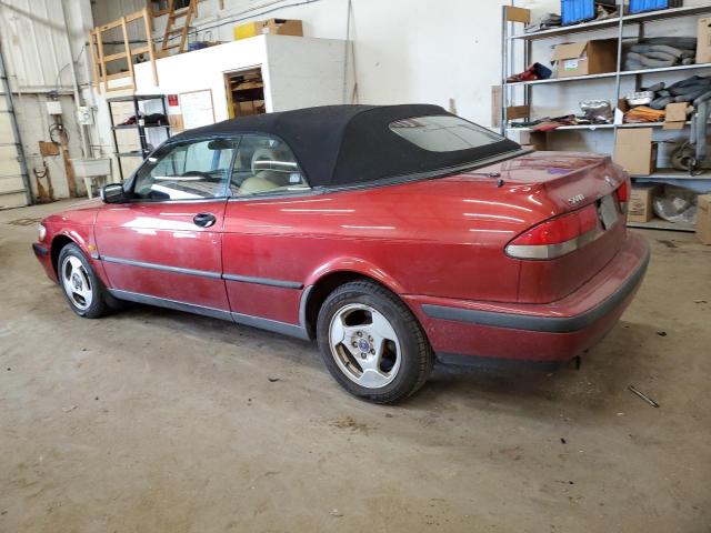 YS3DD78N8X7023891 - 1999 SAAB 9-3 S RED photo 2