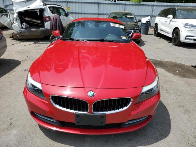 WBALM53599E376697 - 2009 BMW Z4 SDRIVE30I RED photo 5