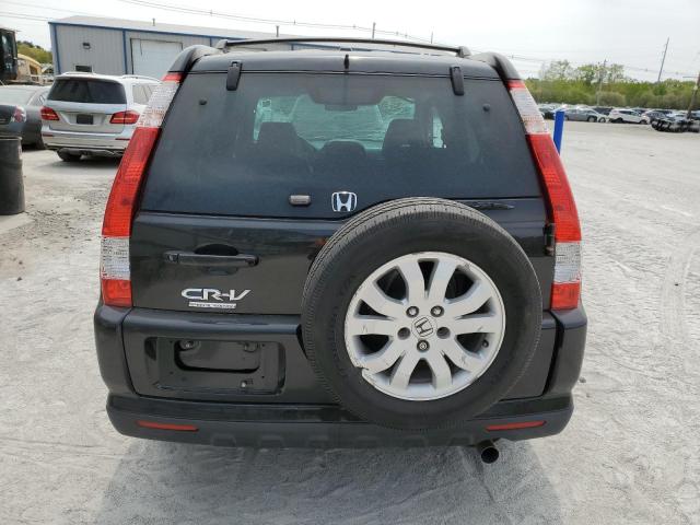 SHSRD78965U315796 - 2005 HONDA CR-V SE BLACK photo 6