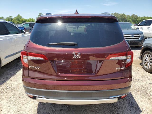 5FNYF5H60MB037967 - 2021 HONDA PILOT TOURING BURGUNDY photo 6