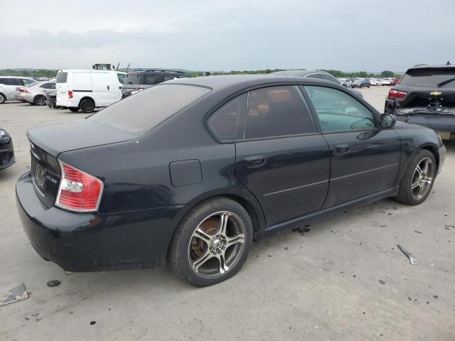 4S3BL626867203447 - 2006 SUBARU LEGACY 2.5I LIMITED BLACK photo 3