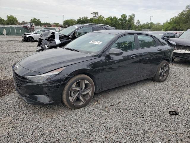 KMHLS4AG1PU573983 - 2023 HYUNDAI ELANTRA SEL BLACK photo 1