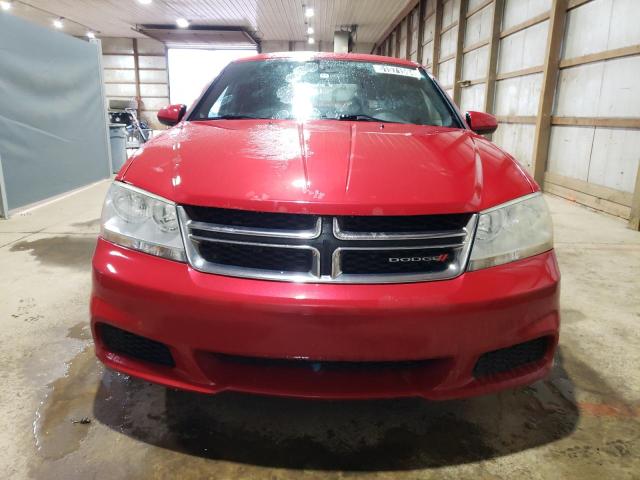 1C3CDZCB1CN312066 - 2012 DODGE AVENGER SXT RED photo 5