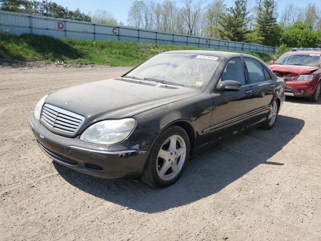 WDBNG78JX1A181934 - 2001 MERCEDES-BENZ S 600 BLACK photo 1