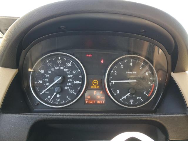 WBAVM5C59DVV90509 - 2013 BMW X1 XDRIVE35I WHITE photo 9