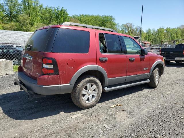 1FMEU73E26UB21328 - 2006 FORD EXPLORER XLT BURGUNDY photo 3