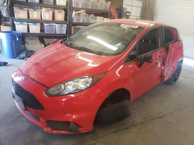 3FADP4GX2FM126878 - 2015 FORD FIESTA ST RED photo 2