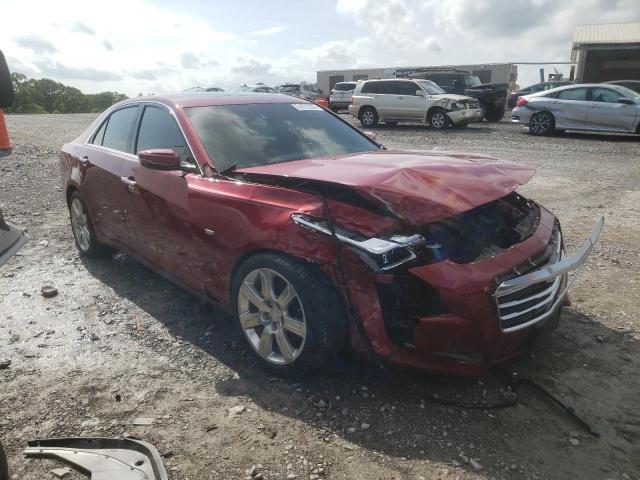 1G6AT5S32F0135900 - 2015 CADILLAC CTS PREMIUM COLLECTION RED photo 4