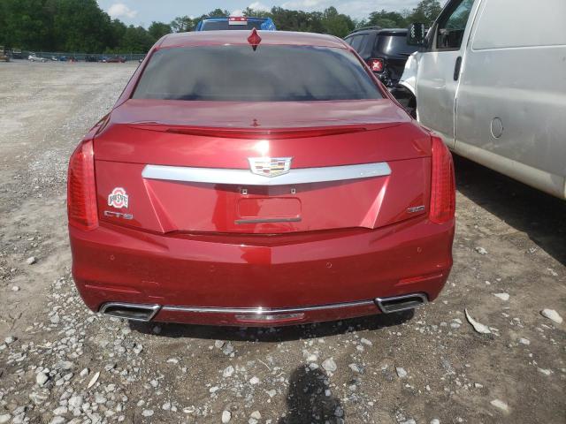 1G6AT5S32F0135900 - 2015 CADILLAC CTS PREMIUM COLLECTION RED photo 6