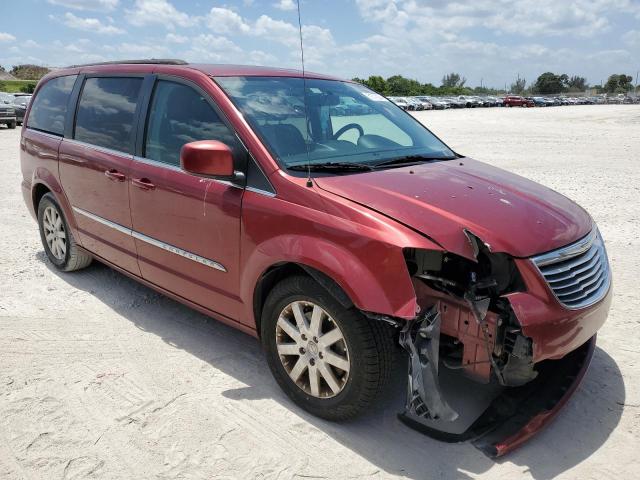 2C4RC1BG7ER363729 - 2014 CHRYSLER TOWN & COU TOURING RED photo 4