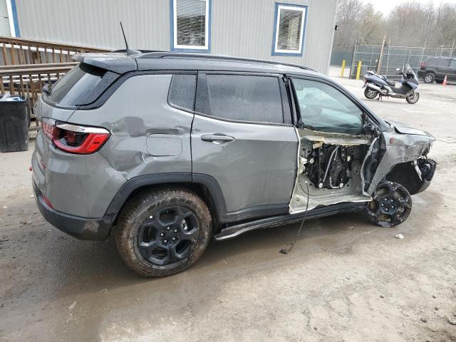 3C4NJDDN0PT565409 - 2023 JEEP COMPASS TRAILHAWK GRAY photo 3