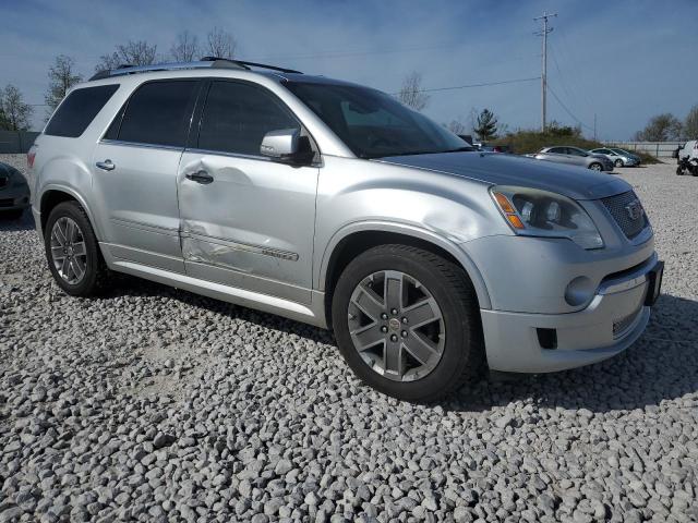 1GKKVTED2CJ309589 - 2012 GMC ACADIA DENALI SILVER photo 4