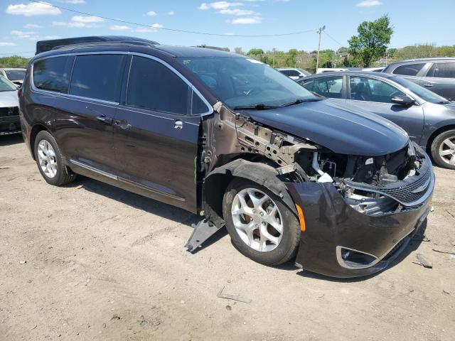 2C4RC1BG2HR525643 - 2017 CHRYSLER PACIFICA TOURING L BLACK photo 4