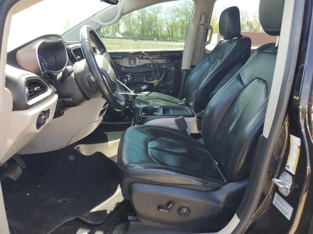 2C4RC1BG2HR525643 - 2017 CHRYSLER PACIFICA TOURING L BLACK photo 7