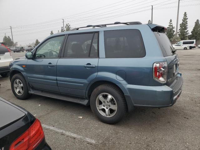 5FNYF28596B048541 - 2006 HONDA PILOT EX BLUE photo 2