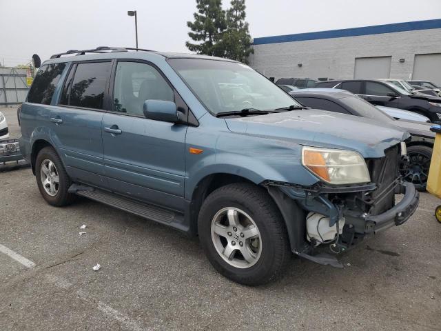 5FNYF28596B048541 - 2006 HONDA PILOT EX BLUE photo 4