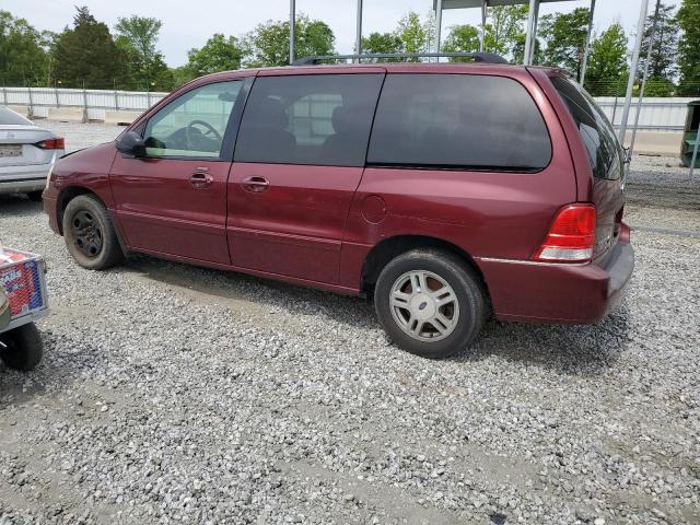 2FMZA52266BA65972 - 2006 FORD FREESTAR SEL BURGUNDY photo 2