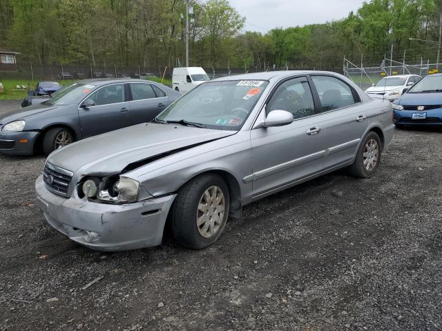 KNAGD126045301769 - 2004 KIA OPTIMA LX SILVER photo 1