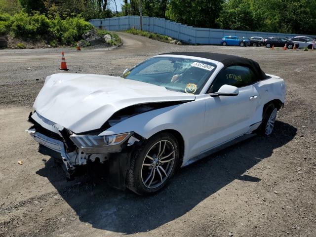 1FATP8UH4H5254662 - 2017 FORD MUSTANG WHITE photo 1