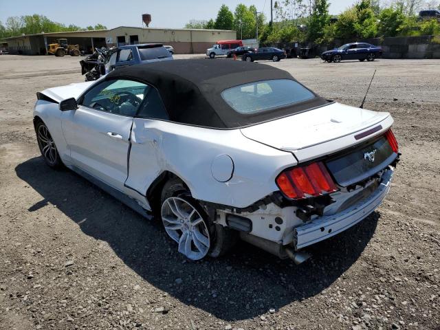 1FATP8UH4H5254662 - 2017 FORD MUSTANG WHITE photo 2