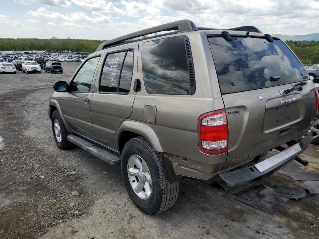 JN8DR09Y03W822979 - 2003 NISSAN PATHFINDER LE BEIGE photo 2