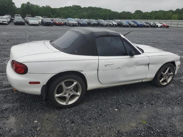 JM1NB353510207103 - 2001 MAZDA MX-5 MIATA BASE WHITE photo 3