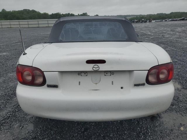 JM1NB353510207103 - 2001 MAZDA MX-5 MIATA BASE WHITE photo 6
