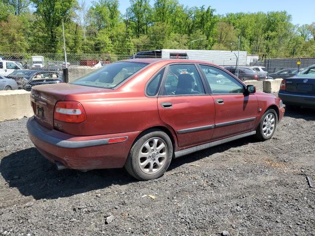 YV1VS29592F844817 - 2002 VOLVO S40 1.9T RED photo 3