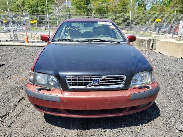 YV1VS29592F844817 - 2002 VOLVO S40 1.9T RED photo 5