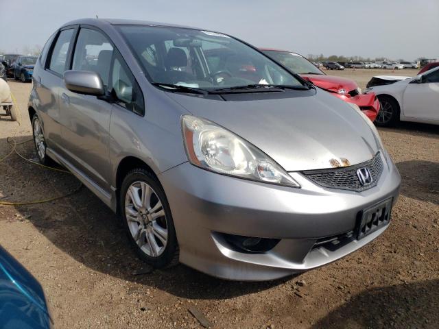 JHMGE88429S010504 - 2009 HONDA FIT SPORT GRAY photo 4