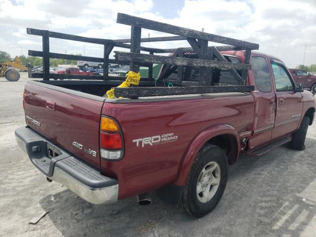 5TBBT48101S140478 - 2001 TOYOTA TUNDRA ACCESS CAB LIMITED RED photo 3