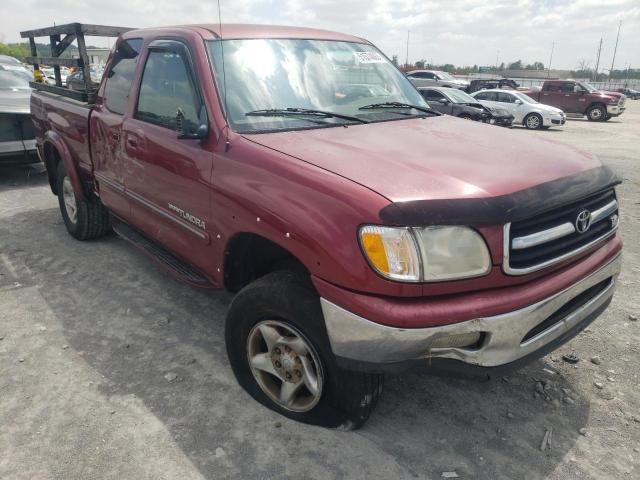 5TBBT48101S140478 - 2001 TOYOTA TUNDRA ACCESS CAB LIMITED RED photo 4