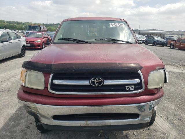 5TBBT48101S140478 - 2001 TOYOTA TUNDRA ACCESS CAB LIMITED RED photo 5