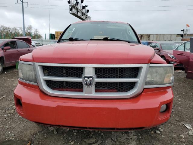 1D7RE3GP9BS708158 - 2011 DODGE DAKOTA SLT RED photo 5