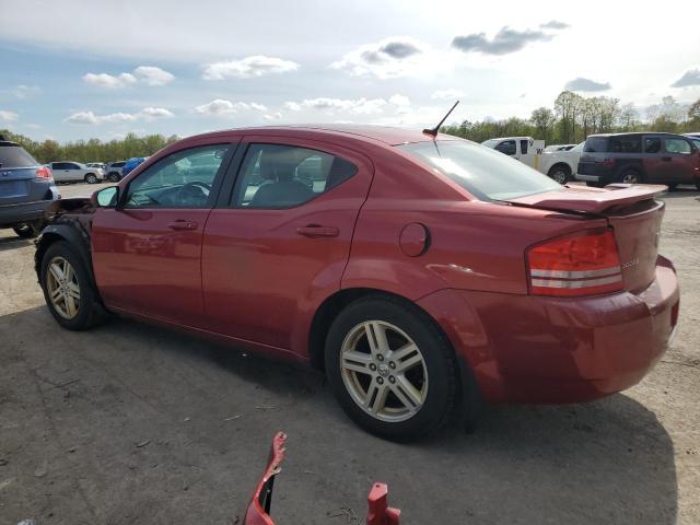 1B3CC5FB8AN159347 - 2010 DODGE AVENGER R/T RED photo 2