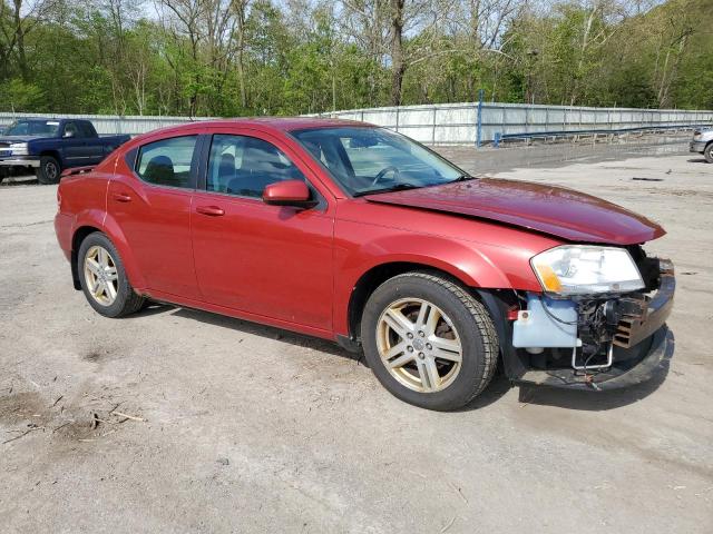 1B3CC5FB8AN159347 - 2010 DODGE AVENGER R/T RED photo 4