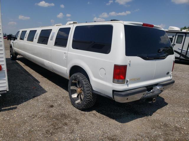 1FMNU41S9YED18145 - 2000 FORD EXCURSION XLT WHITE photo 2