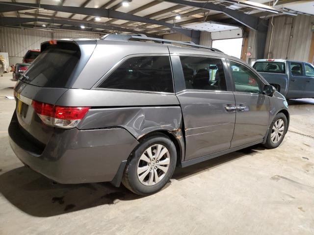 5FNRL5H45EB080326 - 2014 HONDA ODYSSEY EX GRAY photo 3