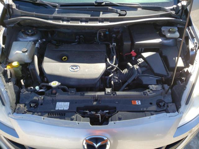 JM1CW2DL3C0125882 - 2012 MAZDA 5 SILVER photo 12