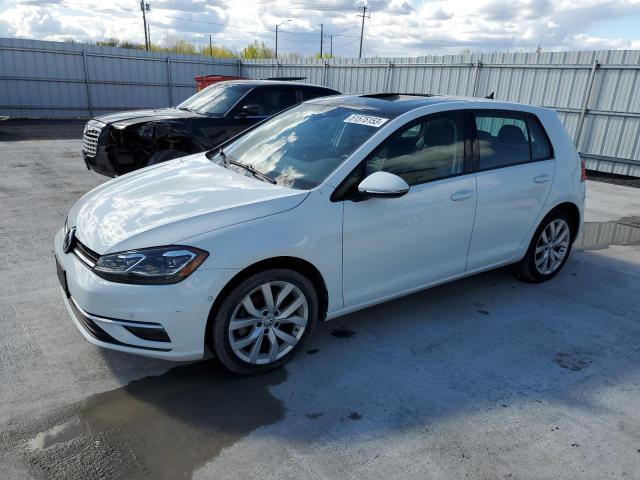 3VWC17AU7JM271735 - 2018 VOLKSWAGEN GOLF SPORT S WHITE photo 1