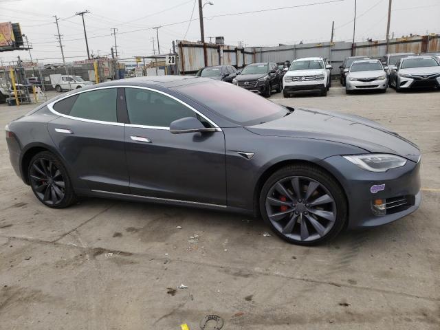 5YJSA1E47JF271552 - 2018 TESLA MODEL S 灰色 照片 4