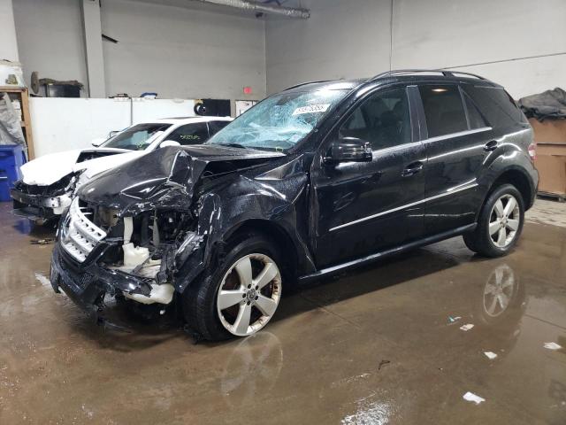 4JGBB8GB9BA726795 - 2011 MERCEDES-BENZ ML 350 4MATIC BLACK photo 1