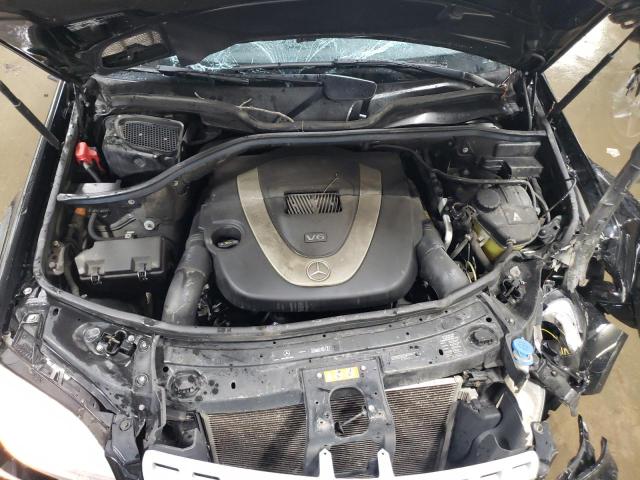4JGBB8GB9BA726795 - 2011 MERCEDES-BENZ ML 350 4MATIC BLACK photo 11