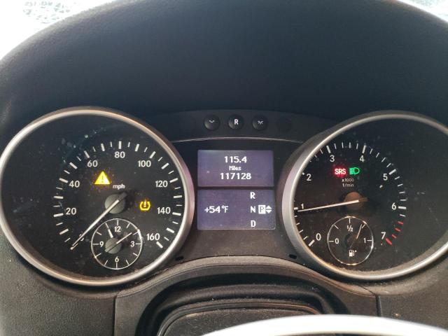 4JGBB8GB9BA726795 - 2011 MERCEDES-BENZ ML 350 4MATIC BLACK photo 9