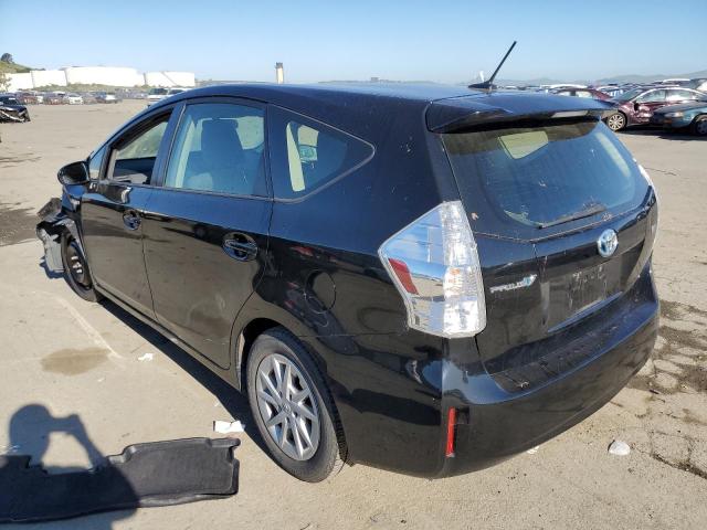 JTDZN3EU5C3183811 - 2012 TOYOTA PRIUS V BLACK photo 2