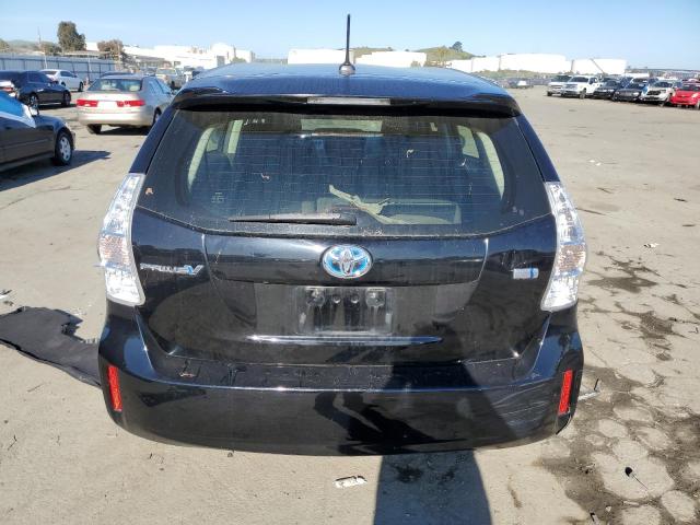 JTDZN3EU5C3183811 - 2012 TOYOTA PRIUS V BLACK photo 6